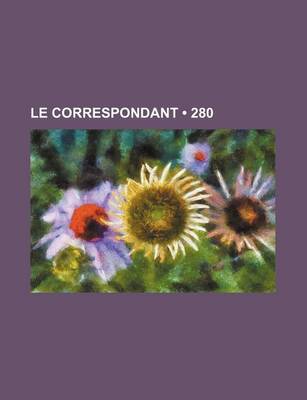 Book cover for Le Correspondant (280)