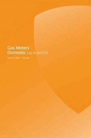Cover of Gas Meters Domestic