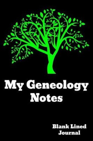 Cover of My Geneology Notes