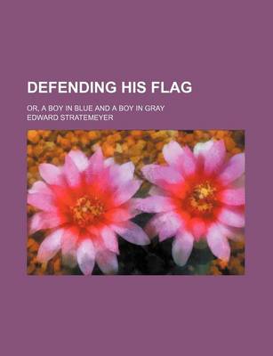 Book cover for Defending His Flag; Or, a Boy in Blue and a Boy in Gray