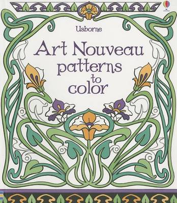 Book cover for Art Noveau Patterns to Color