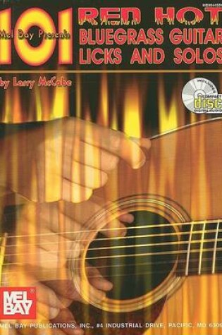 Cover of 101 Red Hot Bluegrass Guitar Licks and Solos