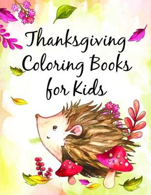 Cover of Thanksgiving Coloring Books for Kids