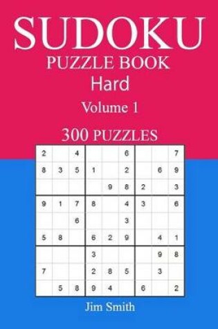 Cover of 300 Hard Sudoku Puzzle Book