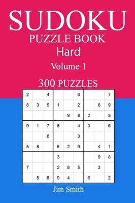 Book cover for 300 Hard Sudoku Puzzle Book