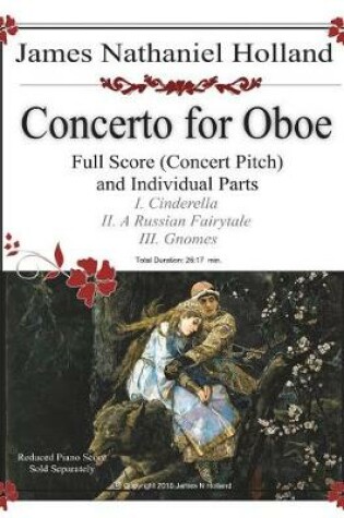 Cover of Concerto for Oboe Full Score and Individual Parts