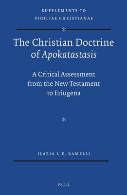 Book cover for The Christian Doctrine of Apokatastasis