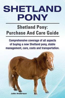 Book cover for Shetland Pony. Shetland Pony