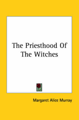 Cover of The Priesthood of the Witches