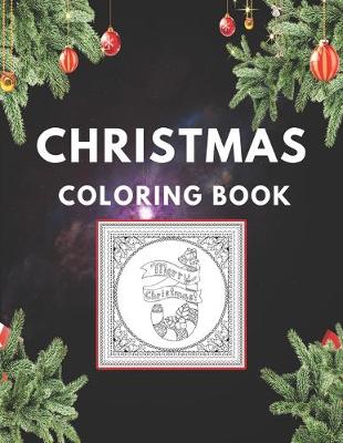 Book cover for Christmas Coloring Book