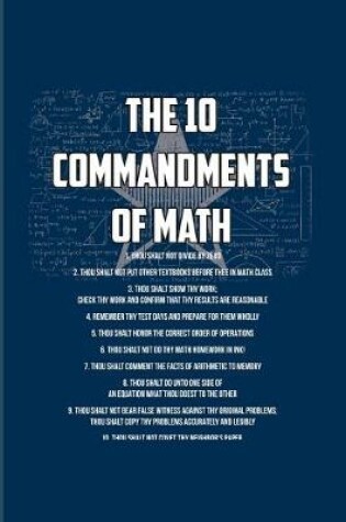 Cover of The 10 Commandments Of Math