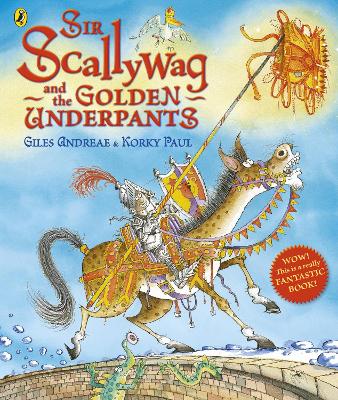 Book cover for Sir Scallywag and the Golden Underpants