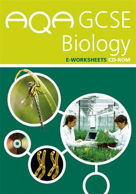 Book cover for AQA GCSE Biology E-worksheets