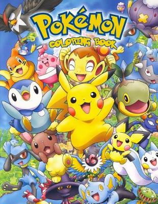 Book cover for Pokemon Coloring Book