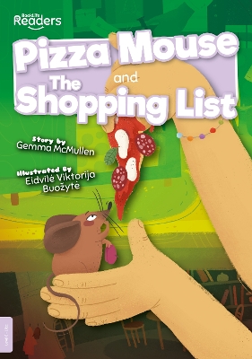 Book cover for Pizza Mouse and The Shopping List