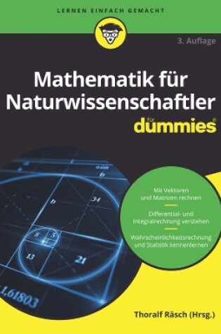 Cover of Mathematik für Naturwissenschaftler für Dummies