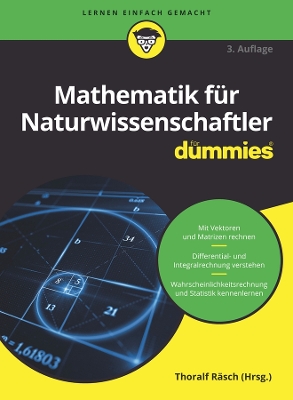 Book cover for Mathematik für Naturwissenschaftler für Dummies