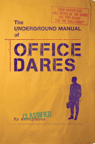 Cover of Underground Manual for Office Dares