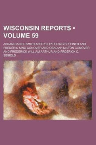 Cover of Wisconsin Reports (Volume 59)