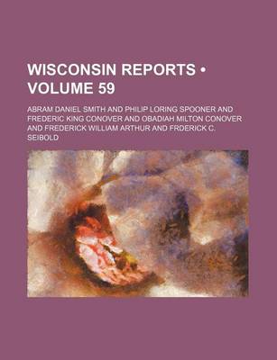 Book cover for Wisconsin Reports (Volume 59)