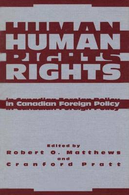 Book cover for Human Rights in Canadian Foreign Policy