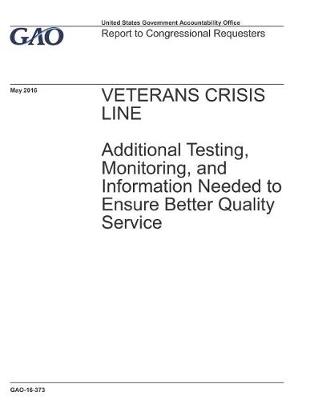 Book cover for Veterans Crisis Line