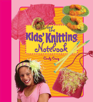 Book cover for The Kids' Knitting Notebook