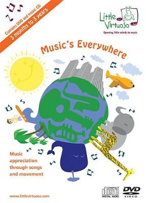 Book cover for Music's Everywhere (With Cd/Dvd)