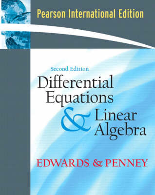 Book cover for Differential Equations and Linear Algebra: (International Edition) with Maple 10 VP