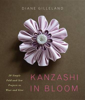 Book cover for Kanzashi in Bloom