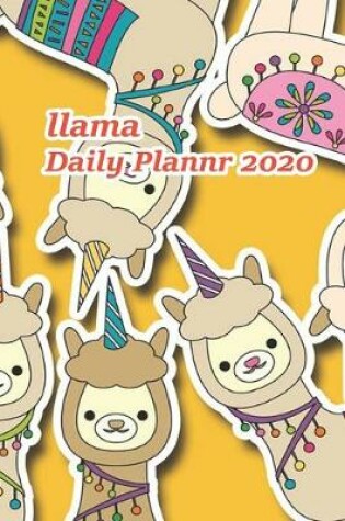 Cover of llama Daily Planner 2020