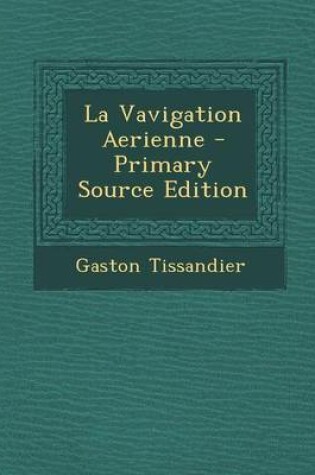 Cover of La Vavigation Aerienne