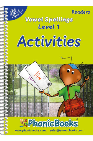 Cover of Dandelion Readers Vowel Spellings Series Level 1 Workbook