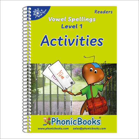 Book cover for Dandelion Readers Vowel Spellings Series Level 1 Workbook