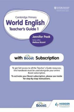 Cover of Cambridge Primary World English: Teacher's Guide 3 with Boost Subscription