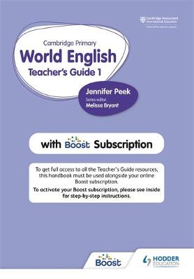 Book cover for Cambridge Primary World English: Teacher's Guide 3 with Boost Subscription