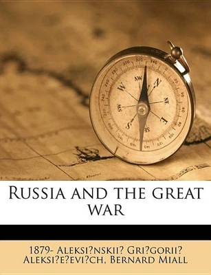 Book cover for Russia and the Great War