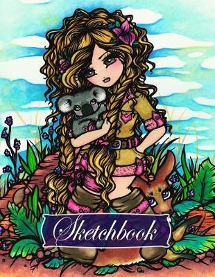 Book cover for Sketchbook (Australia Girl & Koala Full Size)