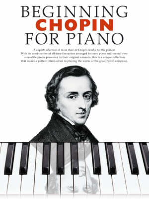 Book cover for Beginning Chopin For Piano