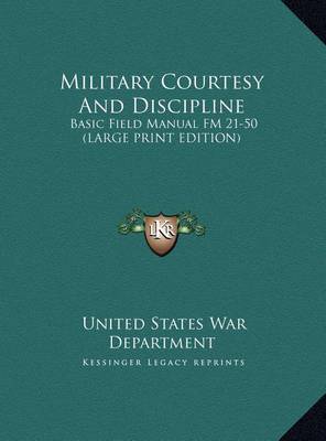 Book cover for Military Courtesy and Discipline