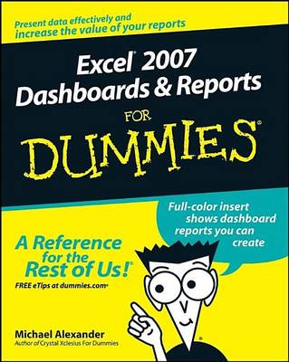 Cover of Excel 2007 Dashboards & Reports for Dummies