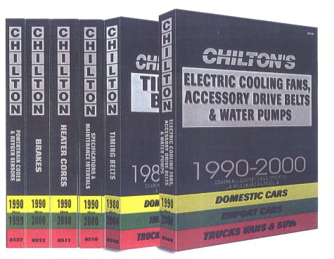 Book cover for Chilton's Specifications and Maintenance Intervals 1990-00