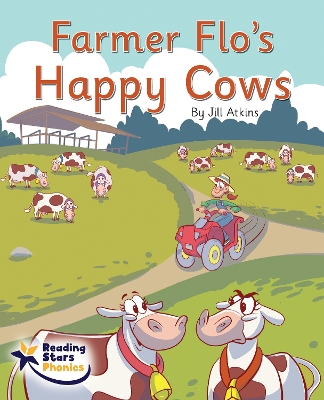 Book cover for Farmer Flo's Happy Cows