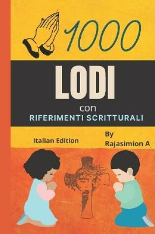 Cover of 1000 lodi libro con riferimenti scritturali