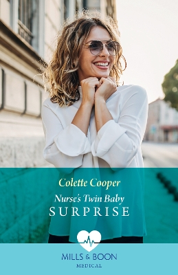 Book cover for Nurse's Twin Baby Surprise