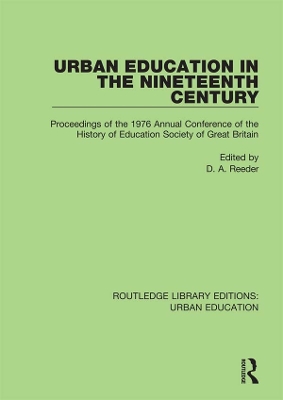 Cover of Urban Education in the 19th Century