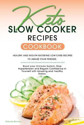 Book cover for Keto Slow Cooker Recipes Cookbook