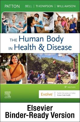 Book cover for The Human Body in Health & Disease - Softcover - Binder Ready