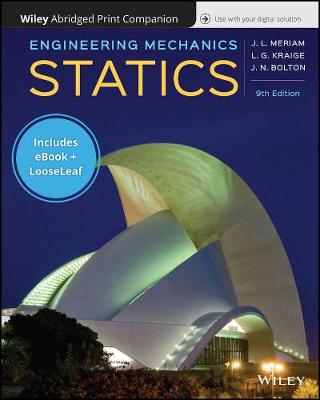 Book cover for Engineering Mechanics: Statics, 99 Epub Reg Card Loose-Leaf Print Companion Set