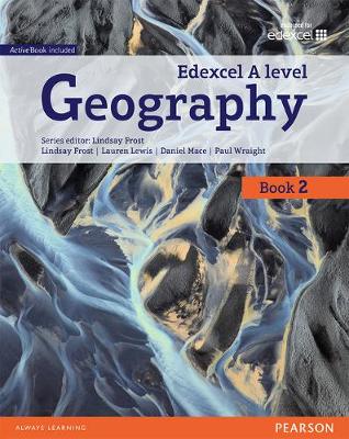 Book cover for Edexcel GCE Geography Y2 A Level Student Book and eBook